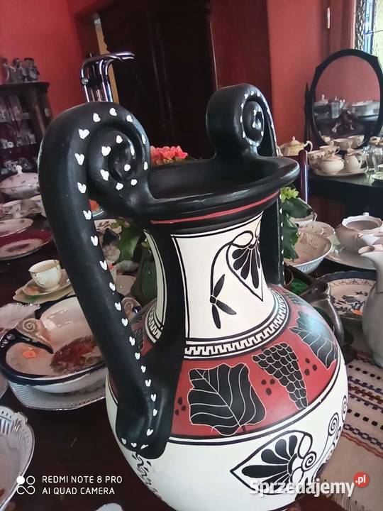 Amfora ręcznie zdobiona Made in Greece
Replika Gdańsk sprzedam