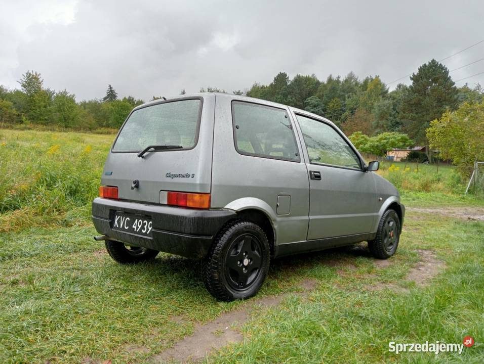 Fiat Cinquecento 900 1996r Czarne Blachy Kraków