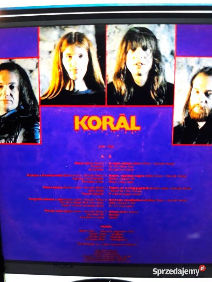 Archiwum węgierskiego rocka KORAL Koral 1980 Rzeszów