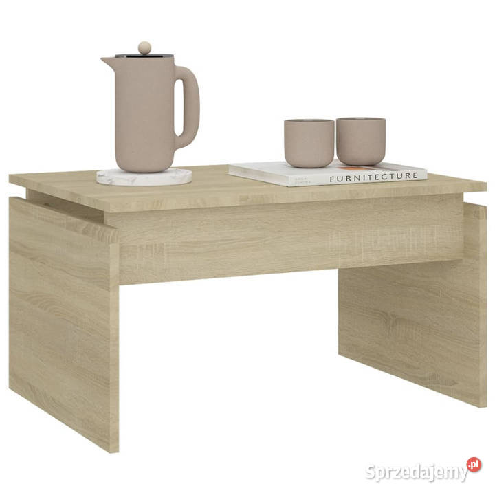 Stolik kawowy dąb sonoma 68x50x38 materiał Dom i Ogród Warszawa