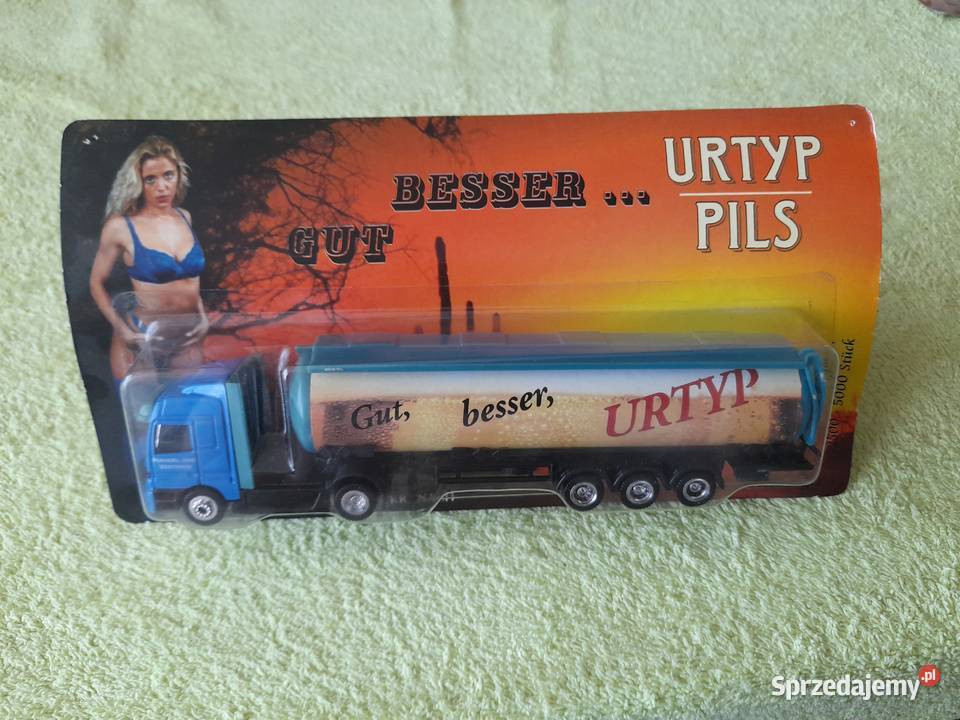 Kolekcjonerski model ciężarówki reklamowej lubuskie Kostrzyn nad Odrą