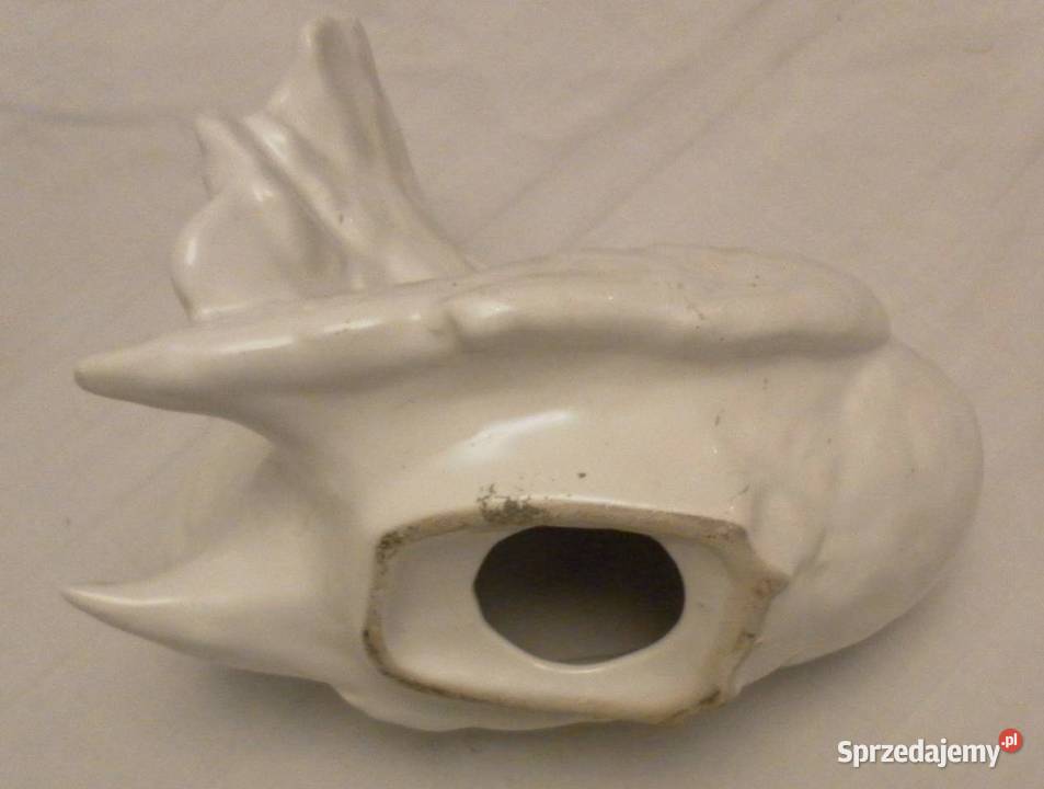 Elegancka Porcelanowa Figurka Gołębia Unikat Kraków