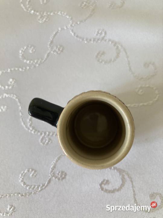 Dekoracyjny Kufel Mini Wypalany Vintage Malowany Szklanki i kufle Czerwionka-Leszczyny