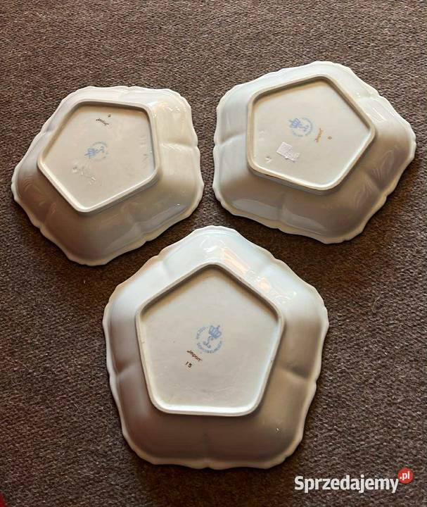 Patera Oskar Schlegelmilch Bordowa Import pomorskie Gdańsk