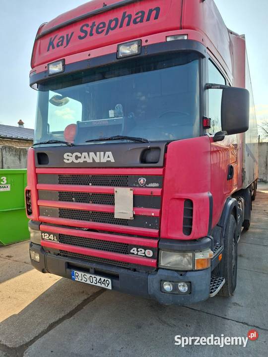 Ciągnik siodłowy Scania 124 Wolica