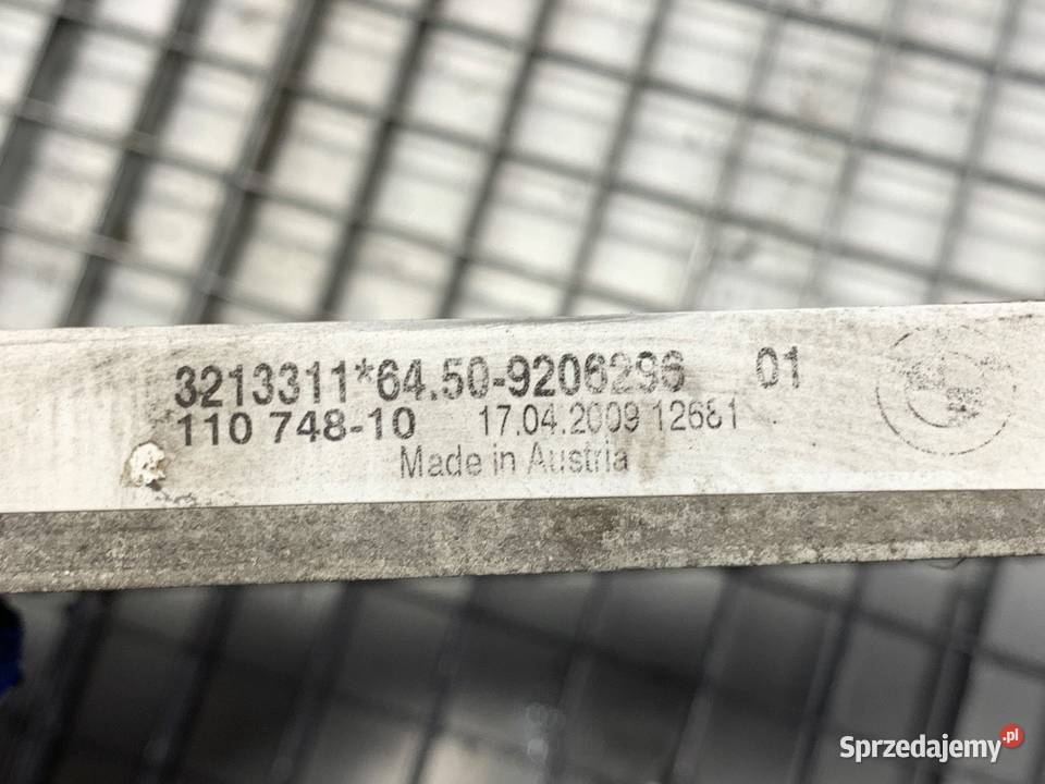 CHŁODNICA KLIMATYZACJI BMW E92 30 245 9206296