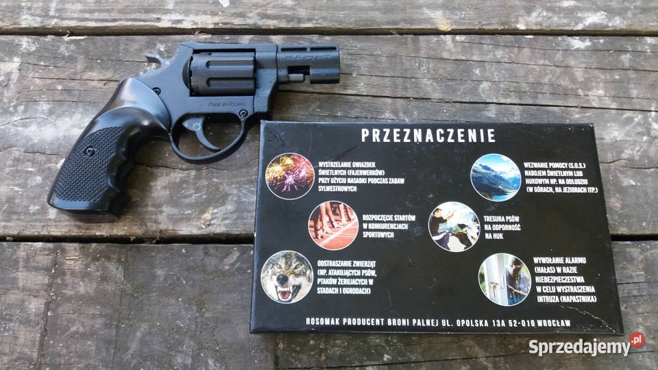 Rewolwer startowy Fenix M1 hukowy alarmowy Warszawa