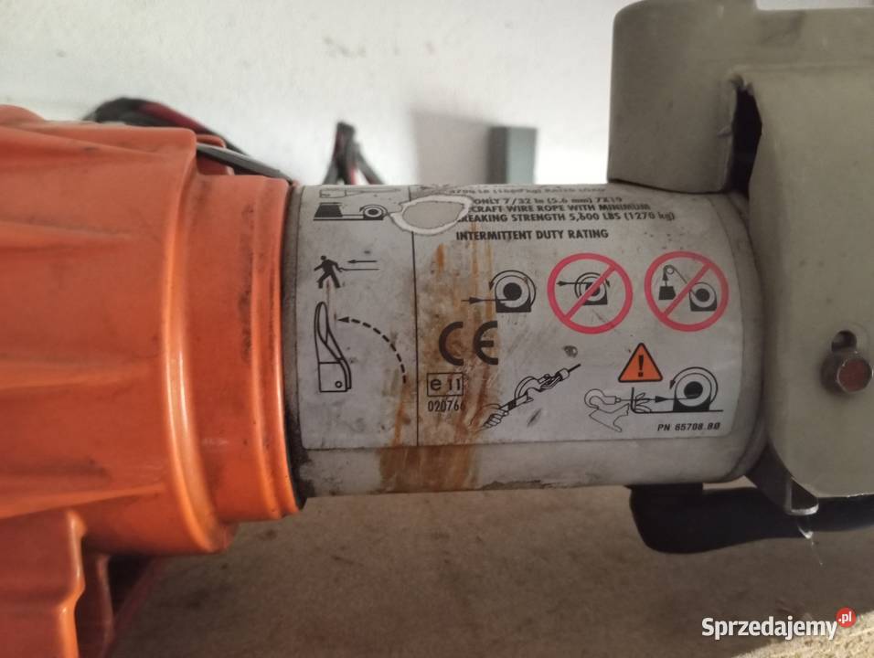 Sprzedam wciągarkę elektryczną z kablami i Stargard