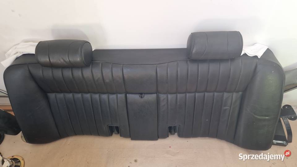 Jaguar XJ40 XJ12 XJ6 fotele kanapa czarne Słupca