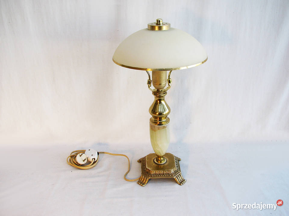 Lampka mosiądz ONYX zachodniopomorskie Szczecinek sprzedam