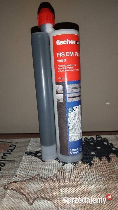 Nowa nieużywana kotwa chemiczna Fischer Akcesoria murarskie Przasnysz