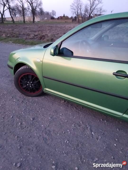 Volkswagen Golf 4 Benzyna 14 75 Zielony benzyna Wolsztyn