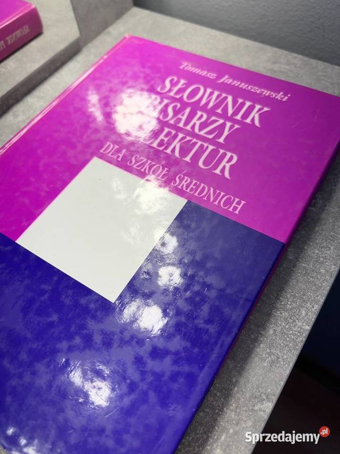Słownik pisarzy i lektur szkół średnich Delta Książki naukowe i popularnonaukowe podkarpackie Jasło