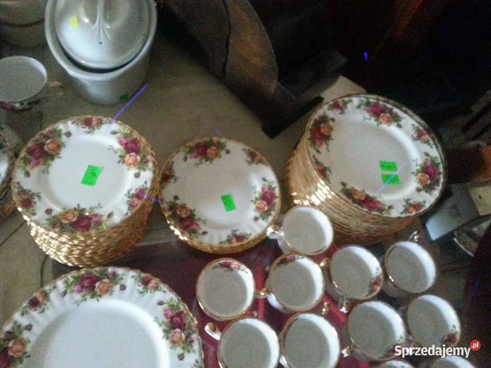 Bucik Porcelana Old Country Roses Royal Albert Gdańsk