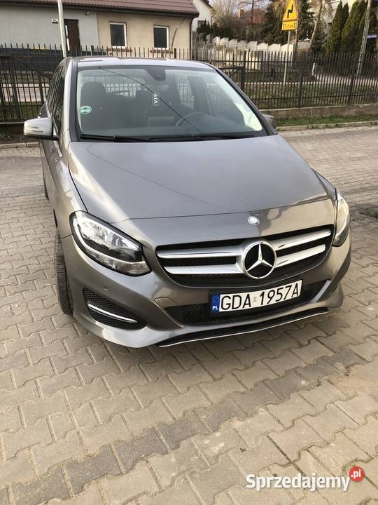 Mercedes B 180 benzyna turbo antracit metalic Gdańsk sprzedam