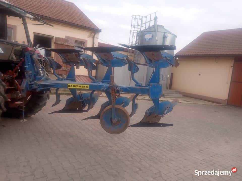 Pług 3 skibowy obrotowy rabe werk Pługi świętokrzyskie Opatów