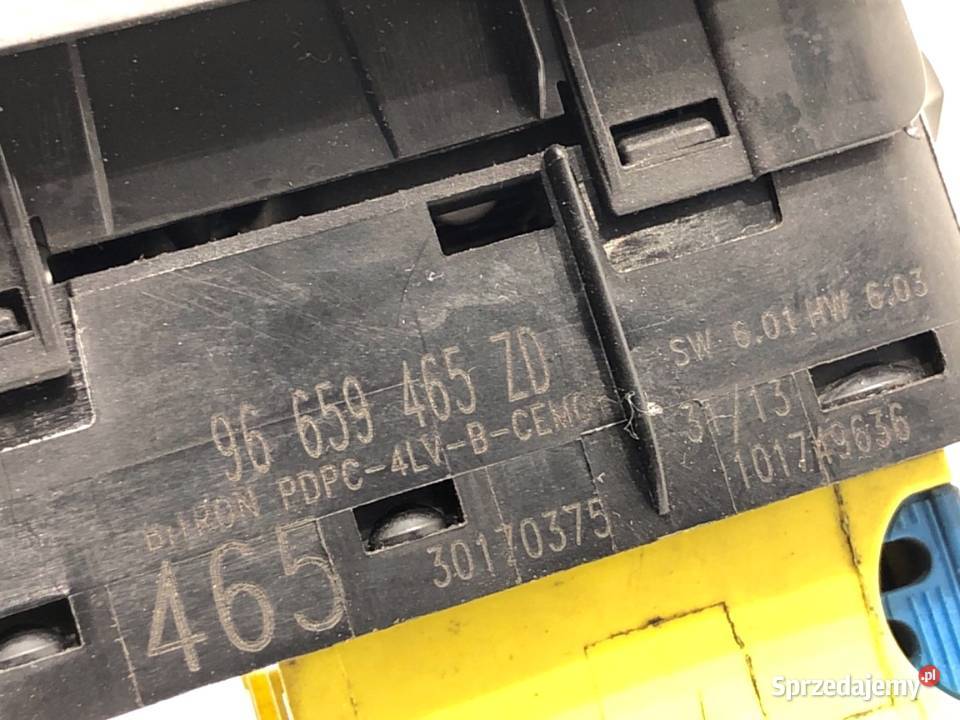 PRZEŁĄCZNIK SZYB CITROEN C5 III Kombi WŁĄCZNIK osobowe Mechanizmy opuszczania szyb podkarpackie