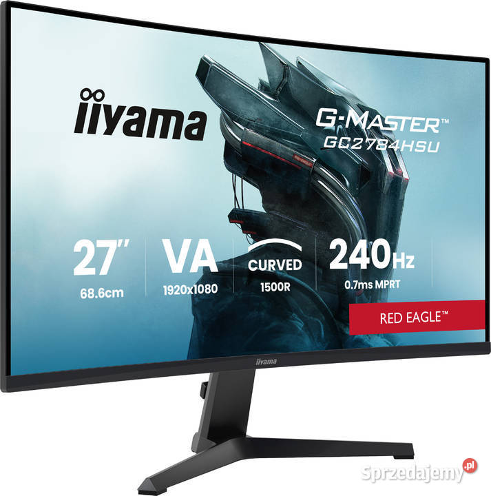 Monitor iiyama GMASTER Red Eagle odbiór osobisty Ełk sprzedam