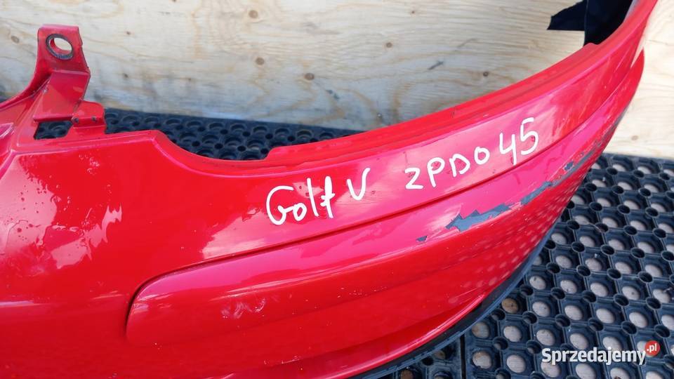 VW GOLF V ZDERZAK PRZÓD LY3D wielkopolskie Zbierkowo