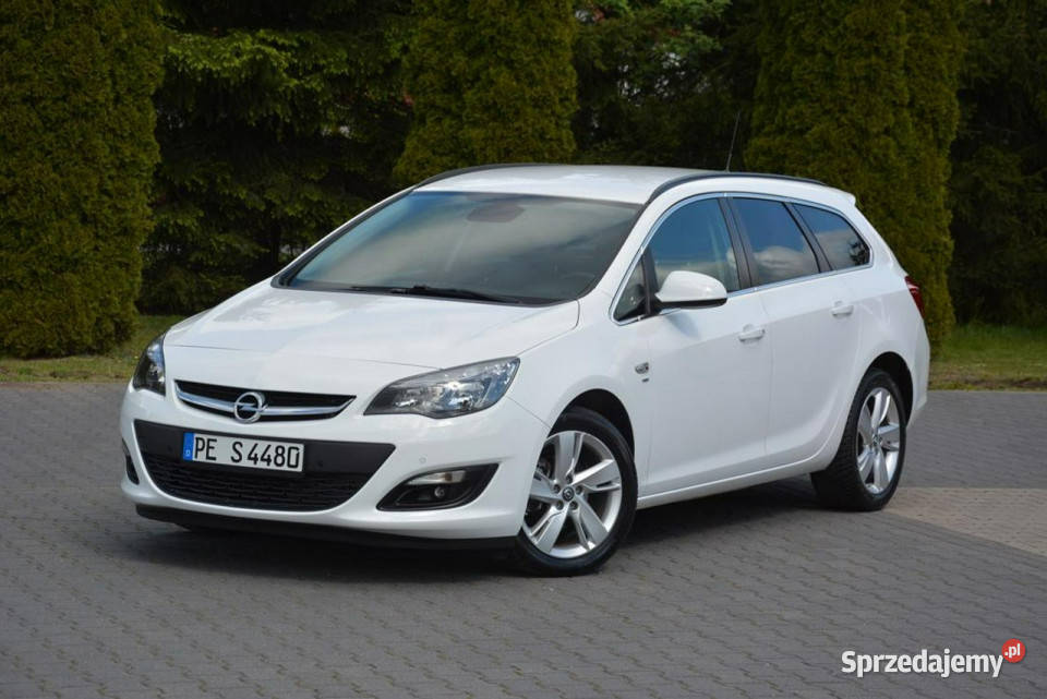 Opel Astra 14T140 Lift Ledy Duża Navi półskóry Ostrów Mazowiecka