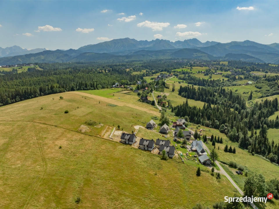 Widokowa działka Zakopane 502zł/m2