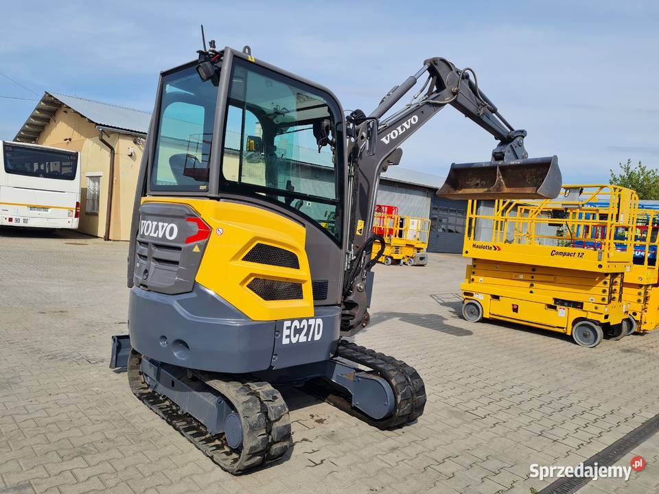 VOLVO EC27D minikoparka 2018 Dąbrowa Tarnowska