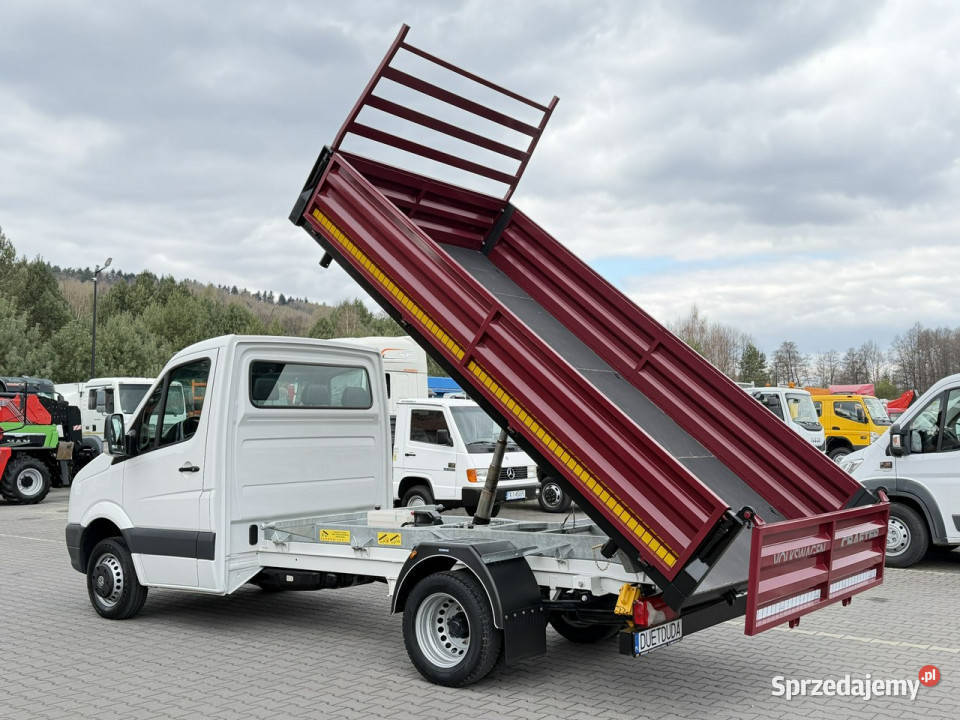 Volkswagen Crafter Nowa Zabudowa Wywrotka Motoryzacja Widełki