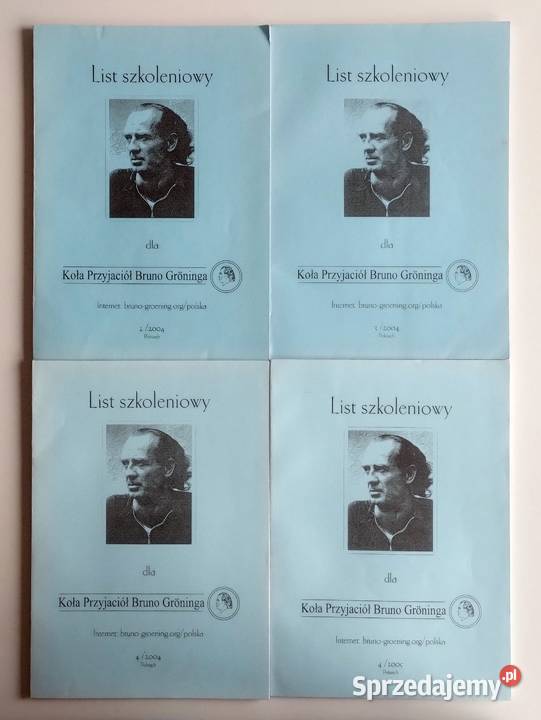 List szkoleniowy Koła Przyjaciół Bruno Grninga Poradniki, albumy i reportaże Bełchatów