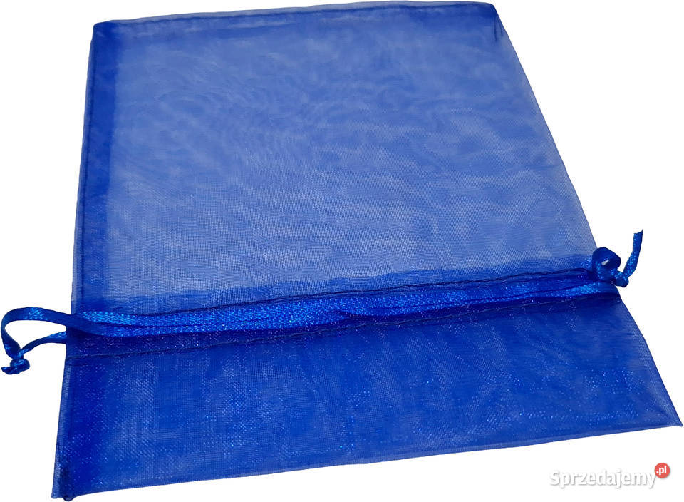 Woreczek z organzy niebieski 12x155 Kreatywne Czeladź
