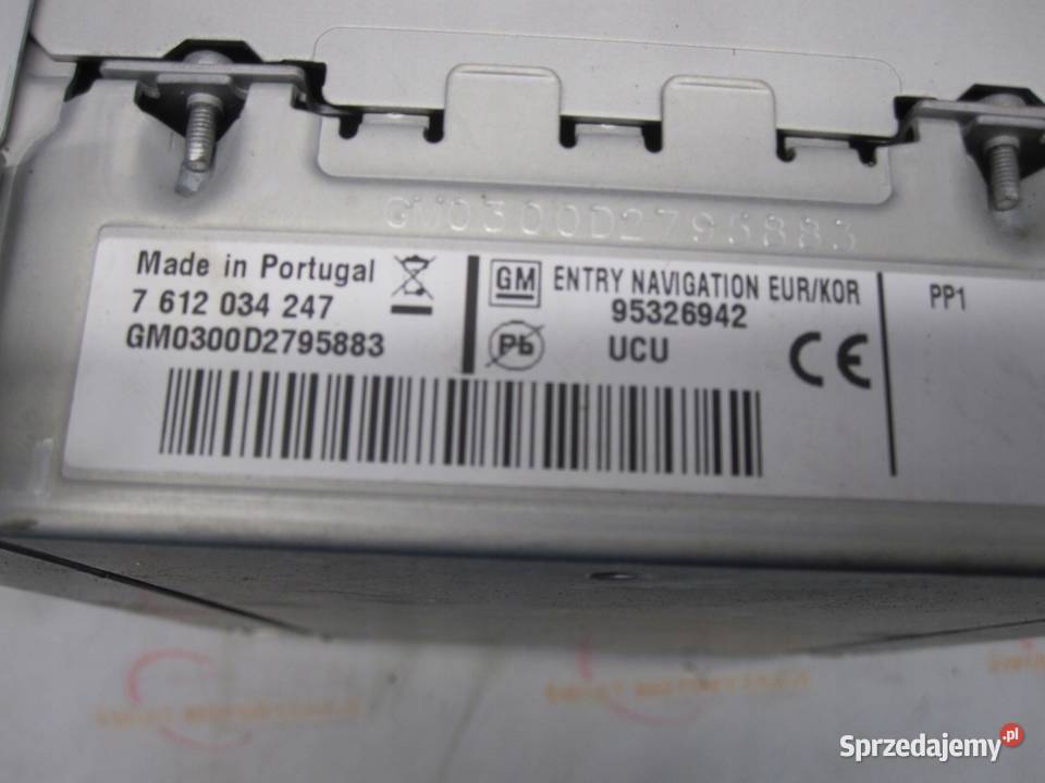 OPEL ZAFIRA TOURER C 13r radio CD 95326942 Kielce