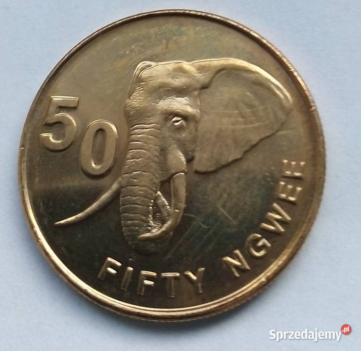 ZAMBIA50 NGWEE2012 r SŁOŃŁADNA Legionowo