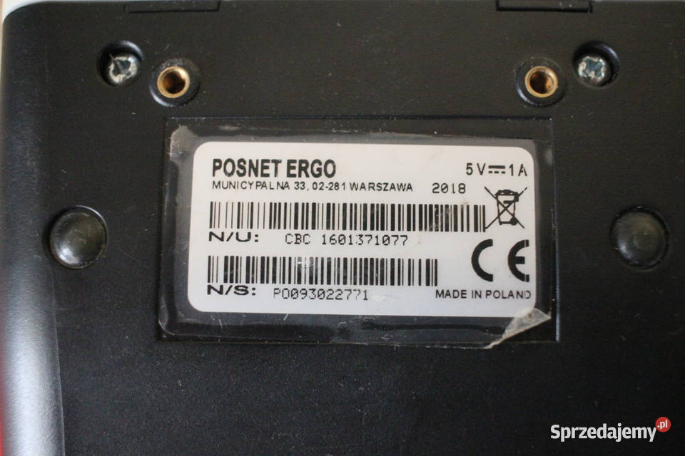 Posnet ERGO kasa fiskalna uszkodzona Pszczyna
