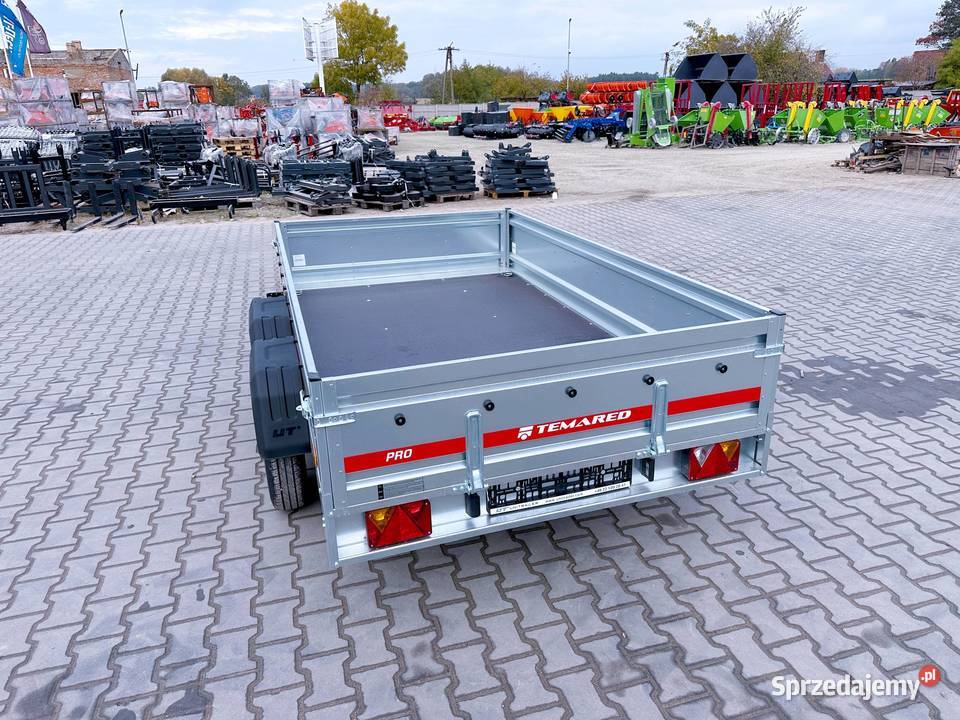 TEMARED PRO 26152 przyczepa dwuosiowa 264 x 150 Przyczepy i naczepy Cegielsko