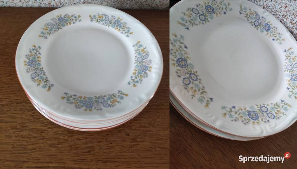 zestaw obiadowy kolekcjonerski porcelana