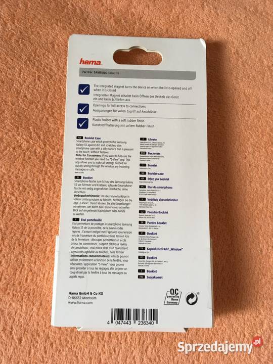 etui do Samsung Galaxy S5 firmy Hama Żyrardów sprzedam