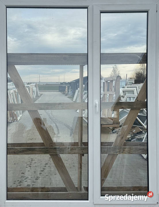 OKNA KacprzaK Okno TARASOWE 175X224 Używane PCV Lublin