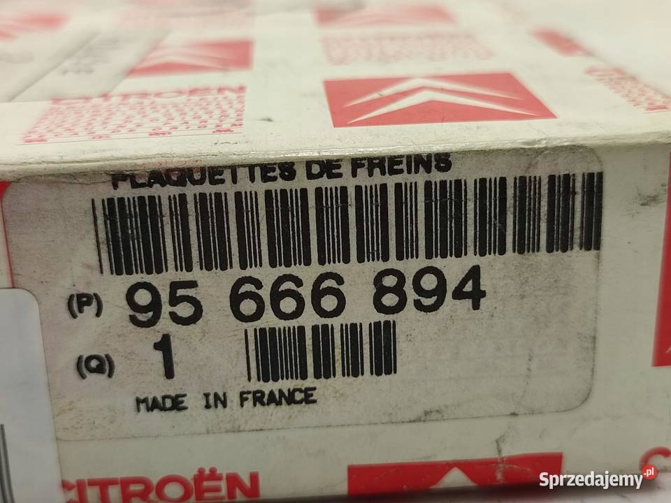 KLOCKI HAMULCOWE PRZÓD PEUGEOT 306 7B N3 N5