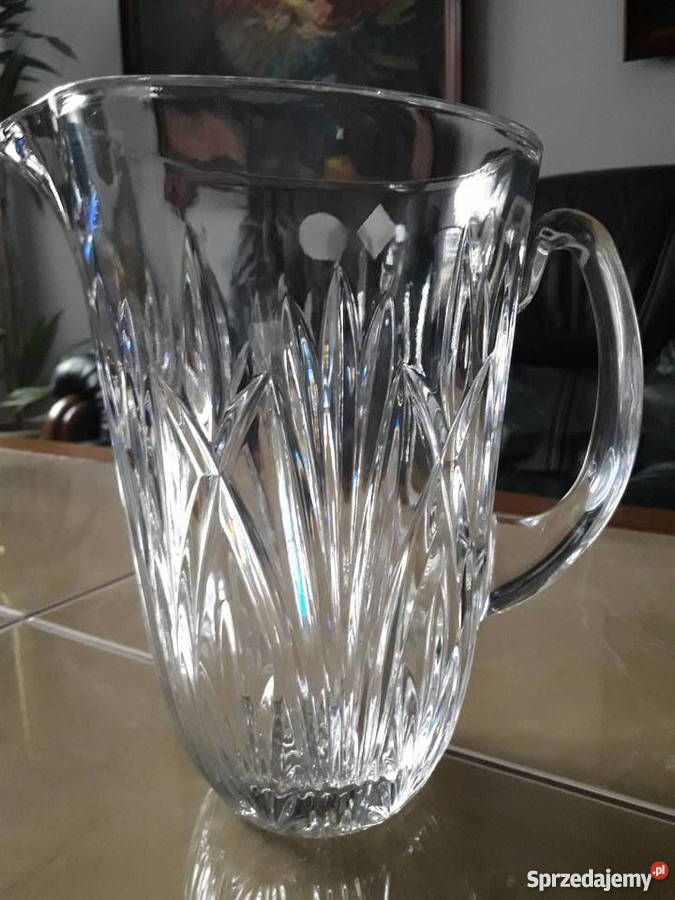 Kryształ dzban Bohemia oryginał Janów Lubelski