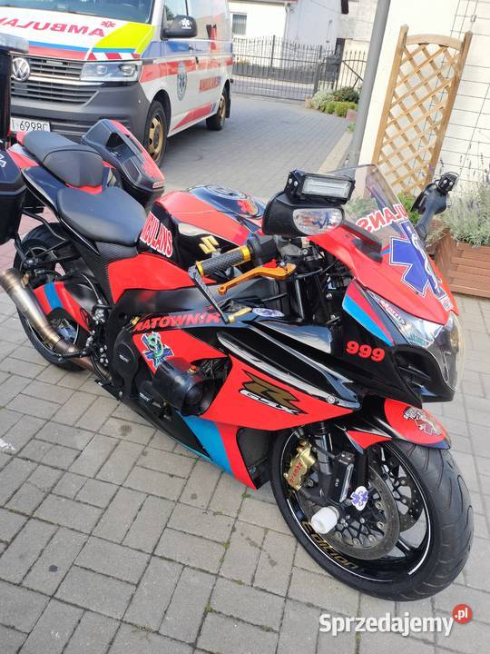 suzuki gsxr1000 ambulans bezwypadkowy lubuskie Drągowina