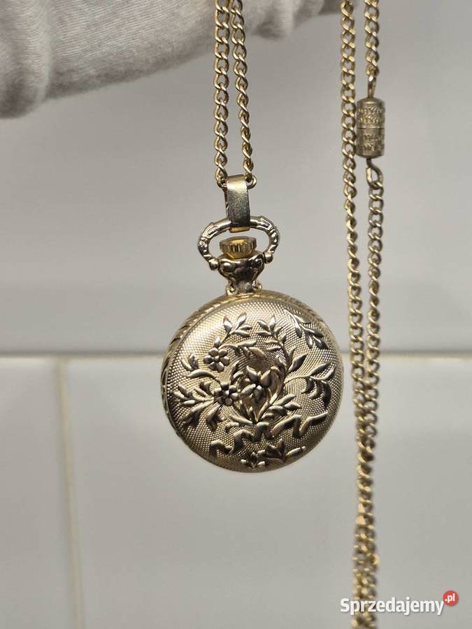 Damski zegarek Glashutte naszyjnikwisiorek Damskie Chorzów