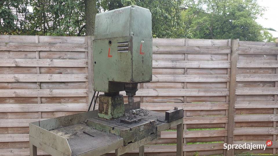 NITOWNICA Niciarka Radialna Hydrauliczna VEB Opalenica