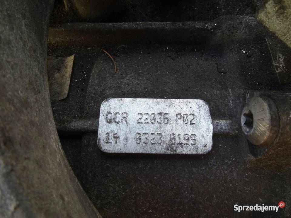 SKRZYNIA BIEGÓW QCR 20 TDI QUATTRO MANUAL AUDI osobowe