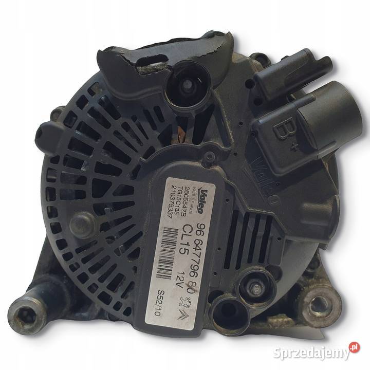 ALTERNATOR Peugeot Partner II 3008 20 HDI Układ elektryczny silnika Chełm