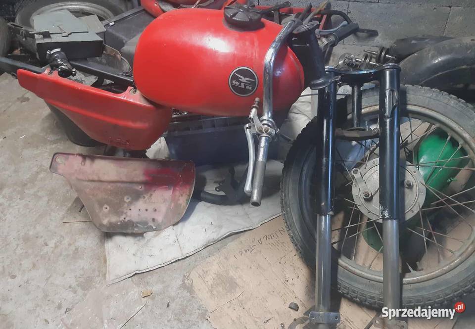Wsk 125 garbuska na części