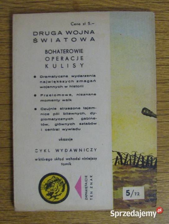 Żółty Tygrys Czołgi idą na zachód 572