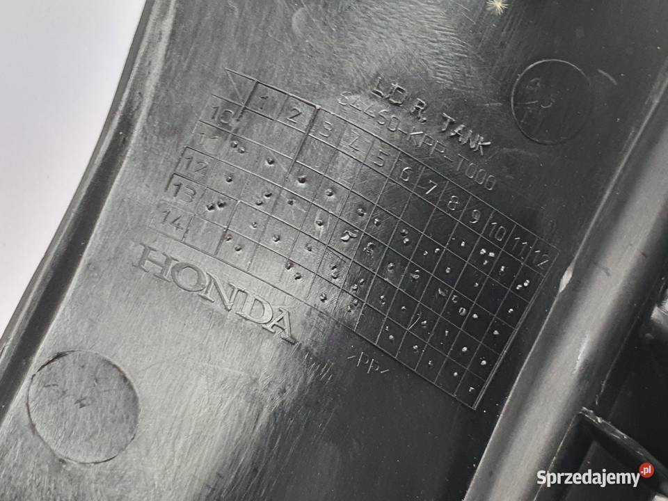 Wypelnienie boczek czaszy Honda CBR 125 Pozostałe łódzkie Łódź