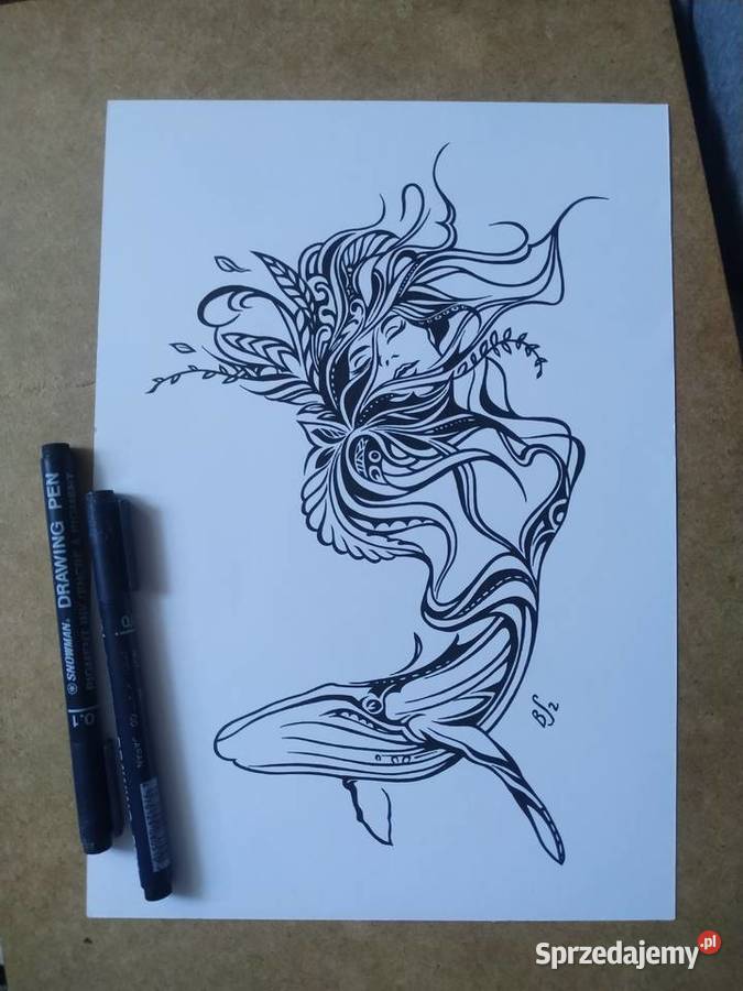 Rysunek połączenie cienk blok t A4 250 gm2 Warszawa