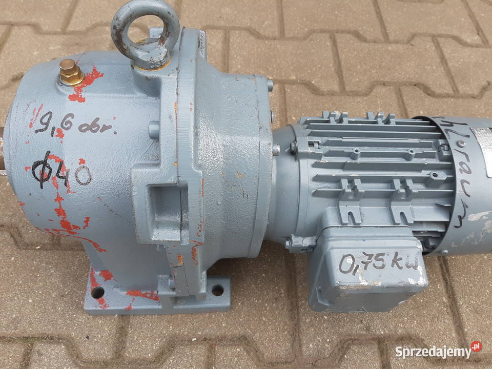 Motoreduktor 0 75 kW96 obr Leszno