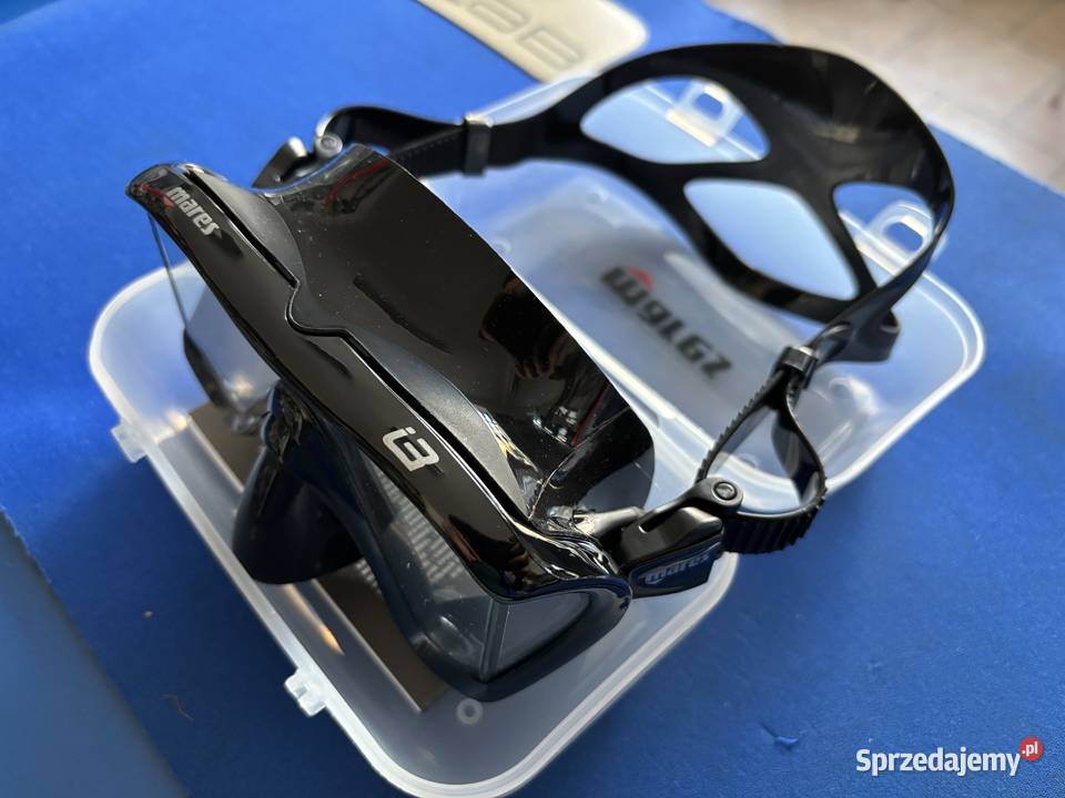 Maska do nurkowania Mares i3 czarny silikon śląskie sprzedam