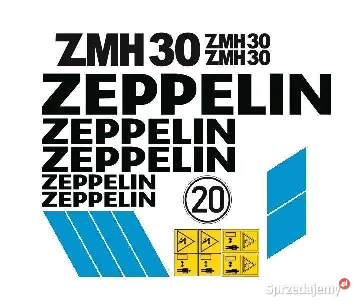 Naklejki oklejenie naklejka ZEPPELIN ZMH30